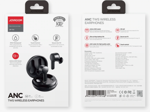 ⁦JR-TA1 ANC TWS Wireless earphones⁩ - الصورة ⁦2⁩