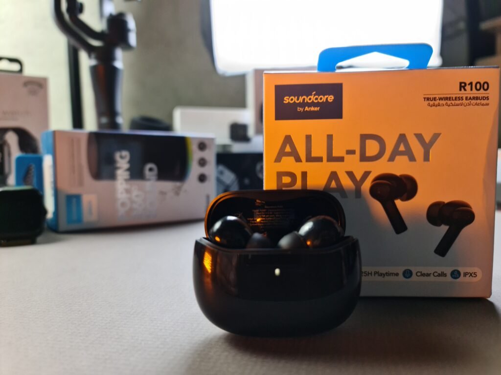 Sound Core R100 Controls anker soundcore r100|المكتبة تك