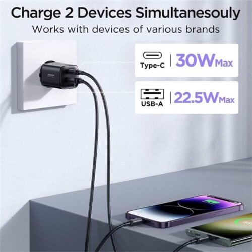 ⁦joyroom fast charger 30w PD⁩ - الصورة ⁦5⁩