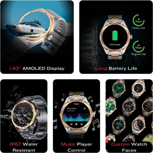 ⁦Blaktron Infiniti X3 Smart Watch⁩ - الصورة ⁦4⁩