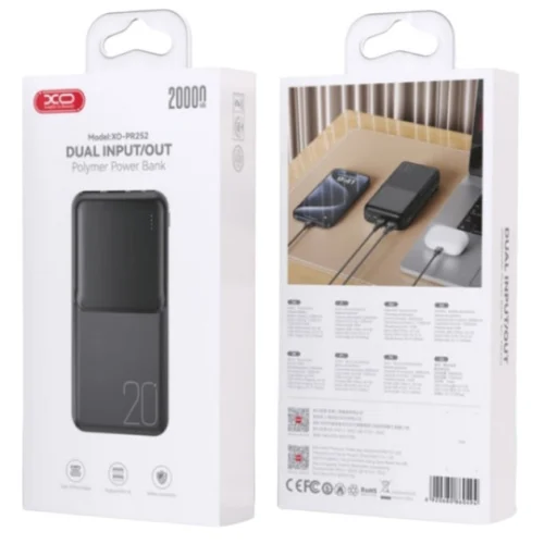 ⁦power bank xo 20000mah pr252⁩ - الصورة ⁦2⁩