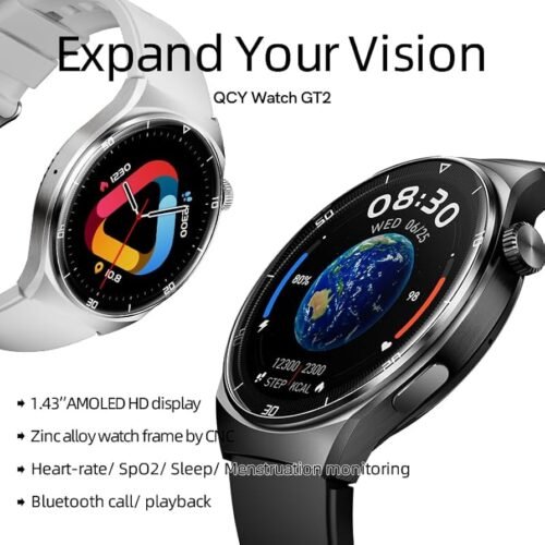 ⁦QCY GT2 Smart Watch⁩ - الصورة ⁦6⁩