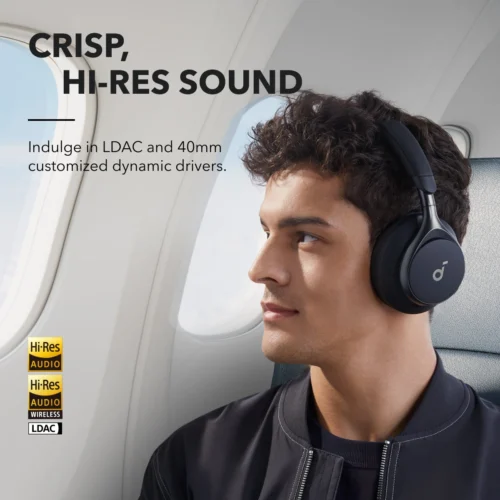 ⁦Space One | Active Noise Cancelling Headphones⁩ - الصورة ⁦4⁩