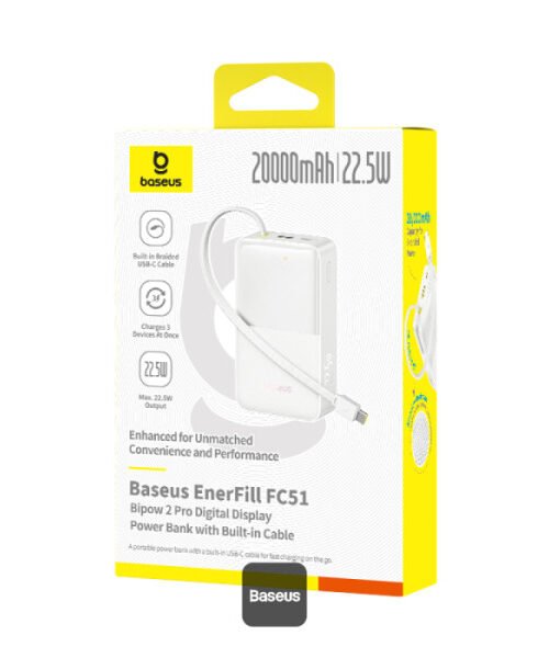 Baseus EnerFill Bipow2 Pro 20000mAh Power Bank