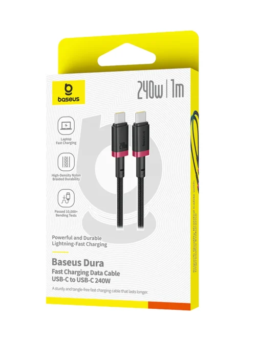 Baseus Dura USB‑C to USB‑C 240W