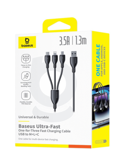 Baseus Three Charging Cable