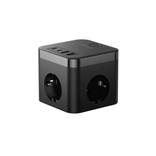 ⁦Baseus PowerCombo Cube 7‑Ports Power Strip 30W⁩ - الصورة ⁦5⁩