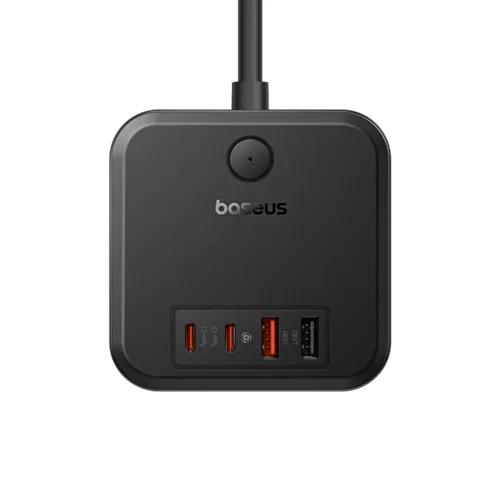⁦Baseus PowerCombo Cube 7‑Ports Power Strip 30W⁩ - الصورة ⁦2⁩