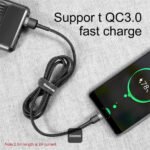 ⁦Baseus Silky Fast Charging USB‑A to USB‑C⁩ - الصورة ⁦2⁩