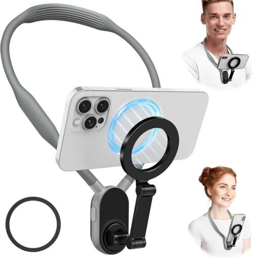 ⁦YESIDO C332 Magnetic Neck Mount⁩ - الصورة ⁦3⁩