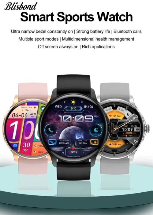 ⁦Blisbond Sensor Smart Watch⁩ - الصورة ⁦2⁩