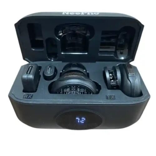 ⁦NeePho NP-59 Collar Clip Button Wireless Microphone⁩ - الصورة ⁦6⁩