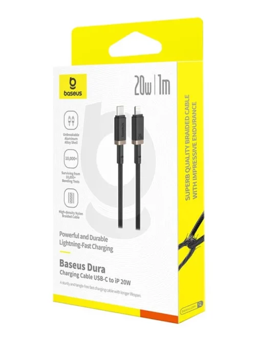 Baseus Dura Charging Cable USB-C to Lightning 20W