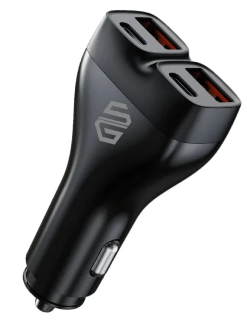 Smart Gate Car Charger 68W 4 Ports