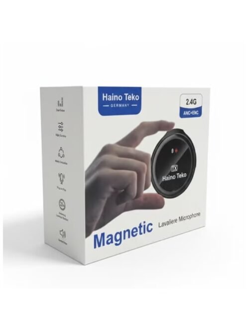 Haino Teko 2.4GHz Magnetic Lavalier Wireless Microphone
