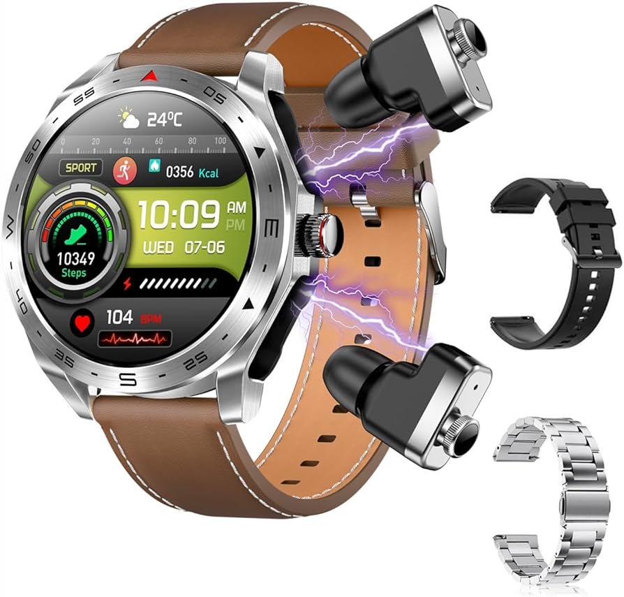 71Kjsq0KmEL._AC_UF894,1000_QL80_ T95 Smart Watch AirPods - الصورة 1