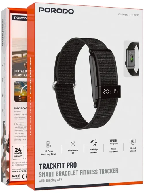 Porodo TrackFit Pro Smart Fitness Bracelet
