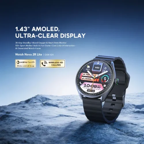 ⁦Oraimo Watch Nova 2R Lite OSW-824⁩ - الصورة ⁦4⁩