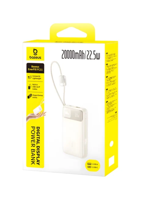 Baseus EnerFill FC11 Power Bank 20,000mAh – 45W