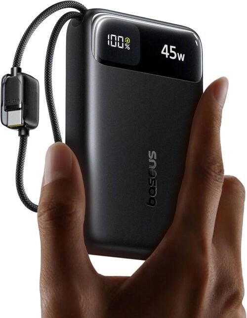⁦Baseus EnerFill FC11 Power Bank 20,000mAh – 45W⁩ - الصورة ⁦2⁩