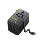 ⁦Baseus EnerCore CG11 Universal Travel Adapter – 70W⁩ - الصورة ⁦2⁩