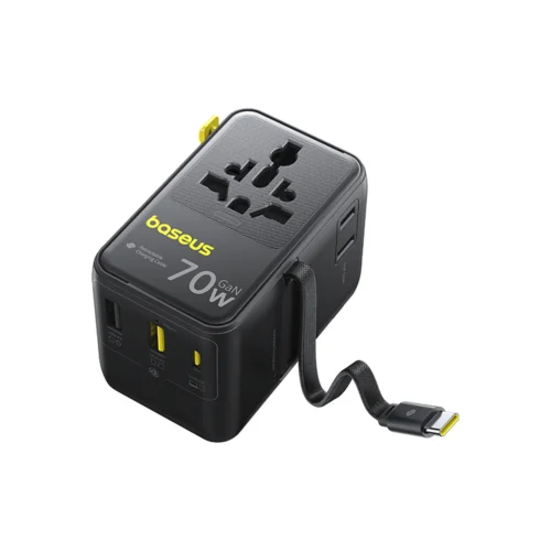 ⁦Baseus EnerCore CG11 Universal Travel Adapter – 70W⁩ - الصورة ⁦2⁩