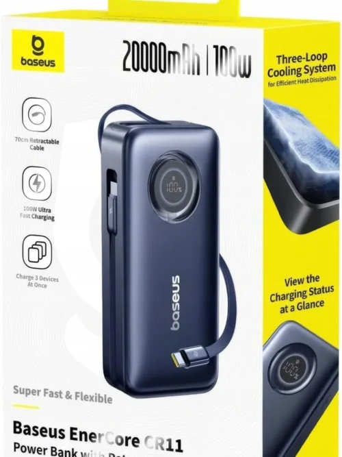 Baseus EnerCore CR11 Power Bank 20,000mAh – 100W