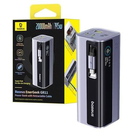 images (35) Baseus EnerGeek GR11 Power Bank 20,000mAh – 145W - الصورة 1