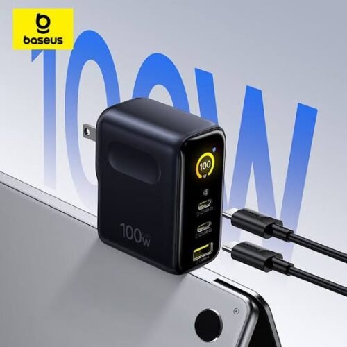 ⁦Baseus PicoGo AE21 Fast Charger 2C+U – 100W⁩ - الصورة ⁦3⁩